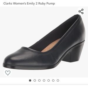 Clark's Women's Emily 2 Ruby Pump New in box Size 10 Wide
